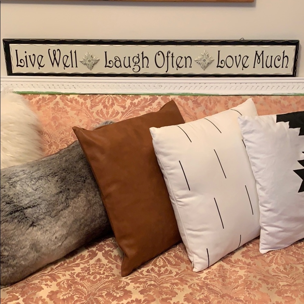 Live Well Laugh Often Love Much Plaque